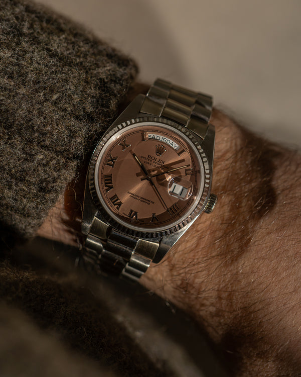 Day-Date 18039 - Salmon Roman Dial (Circa 1983)