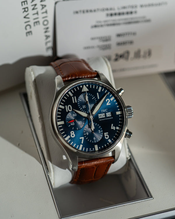 IWC Pilots Chronograph - Box & Papers 2017