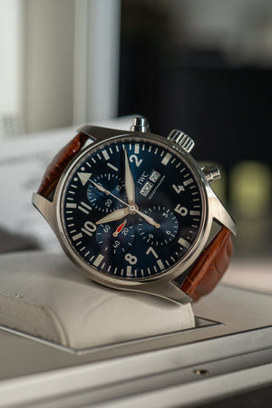 IWC Pilots Chronograph - Box & Papers 2017