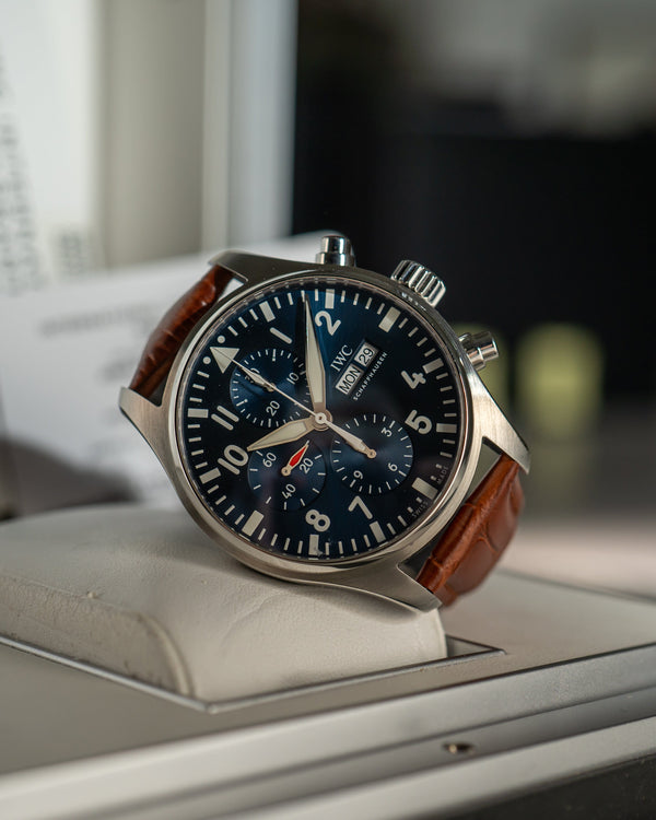 IWC Pilots Chronograph - Box & Papers 2017