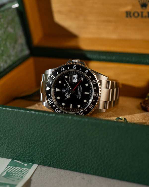 Rolex GMT-Master II 16710 - Box & papers 2000