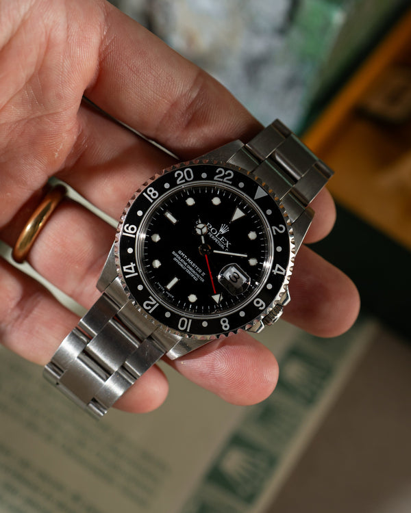 Rolex GMT-Master II 16710 - Box & papers 2000