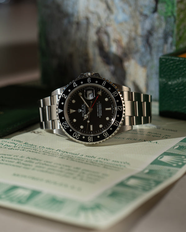 Rolex GMT-Master II 16710 - Box & papers 2000