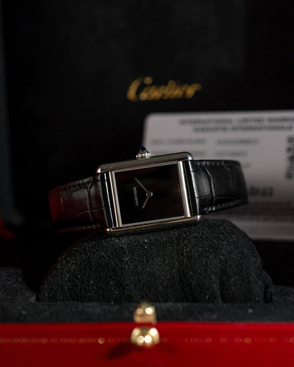 Cartier Cartier Tank Must Black Dial - Full Set 2022