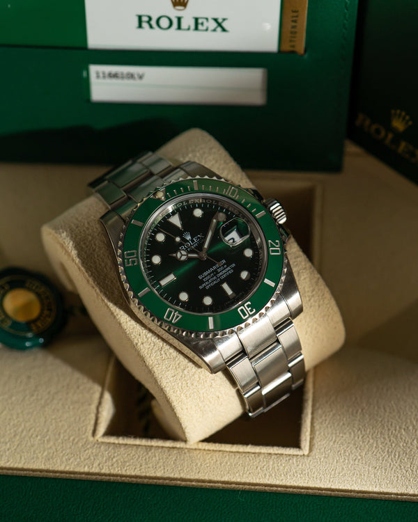 Rolex Submariner Hulk 116610LV - Box & Papers 2016