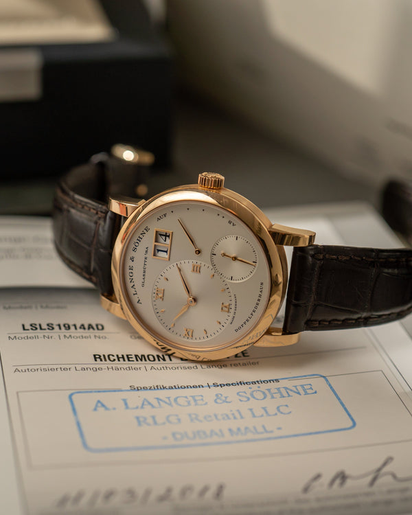 A. Lange & Söhne Lange 1 191.032 - Rose Gold - Full Set (2018)