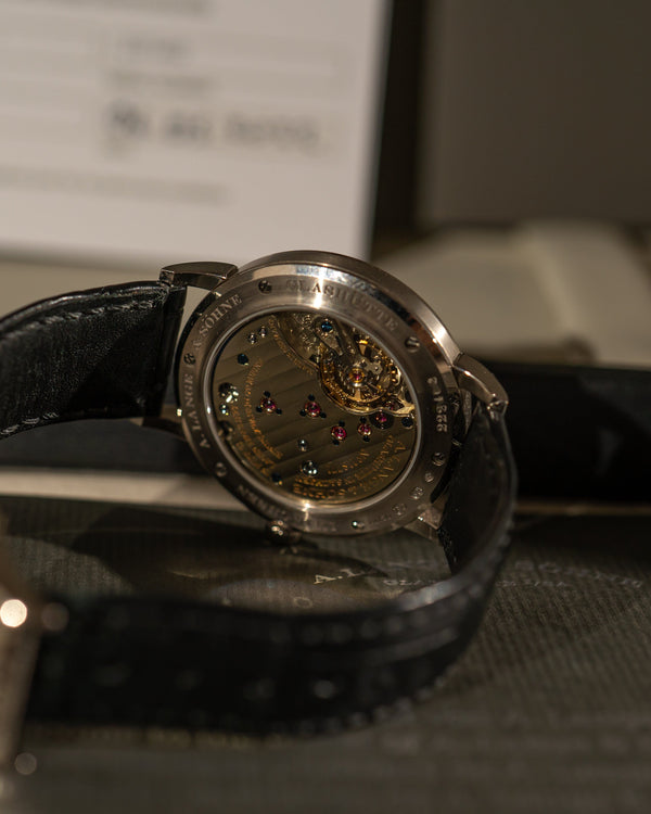 A. Lange & Söhne Saxonia 219.026 – White Gold – Full Set (2022)