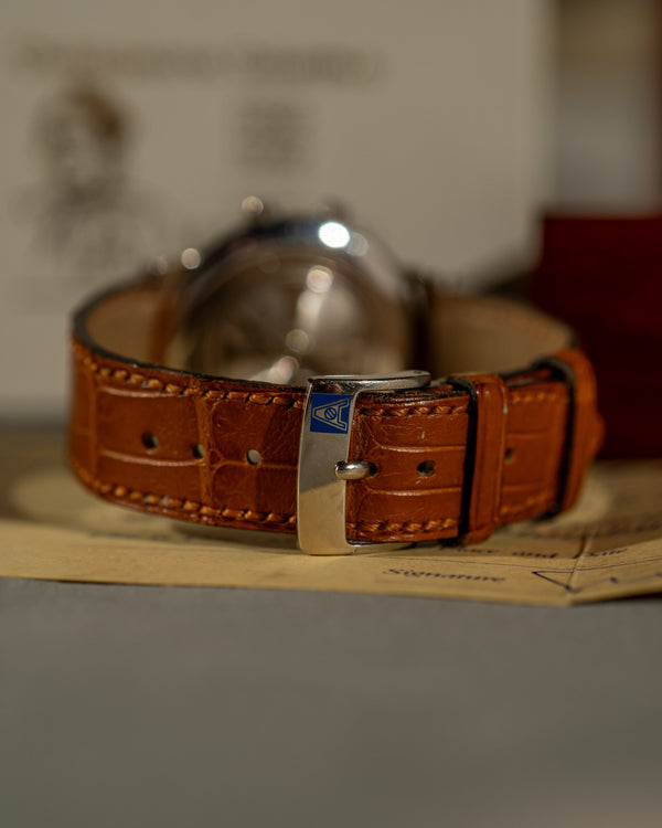 Andersen Geneve World Time “Christopher Columbus 500th Anniversary” – White Gold – Box & Papers