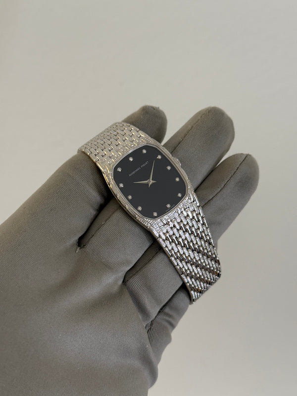 Audemars Piguet Watch Cobra - 18k White Gold - Black Diamond Dial - Watch Only (ca. 1980s)