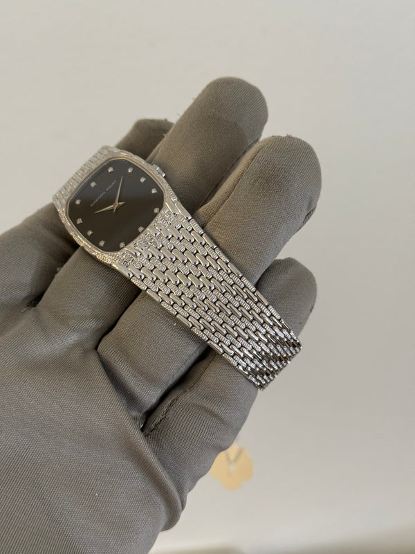 Audemars Piguet Watch Cobra - 18k White Gold - Black Diamond Dial - Watch Only (ca. 1980s)