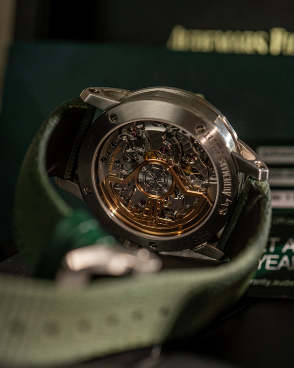 Audemars Piguet Code 11.59 Chronograph - Green Dial - Full Set (2024)