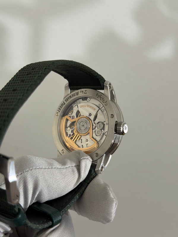 Audemars Piguet Watch Code 11.59 Selfwinding 15210ST - Green Dial - Full Set - 2023