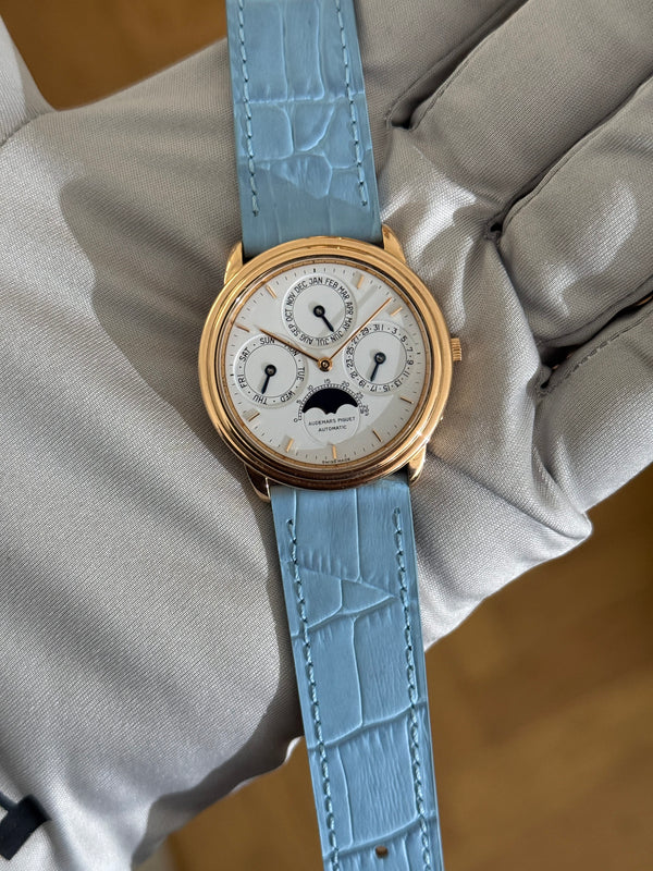 Audemars Piguet Watch Quantieme Perpetuel Automatique 25657OR - Pink Gold - Head Only