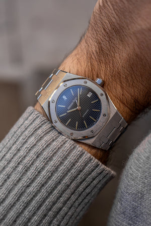 Audemars Piguet vin Royal Oak 14790ST – D-Serial – MK2 Blue Dial