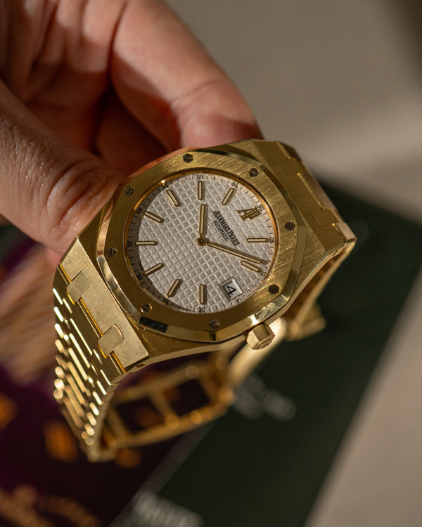 Audemars Piguet Royal Oak 15202BA "125th Anniversary Edition" - Full Set (2000)