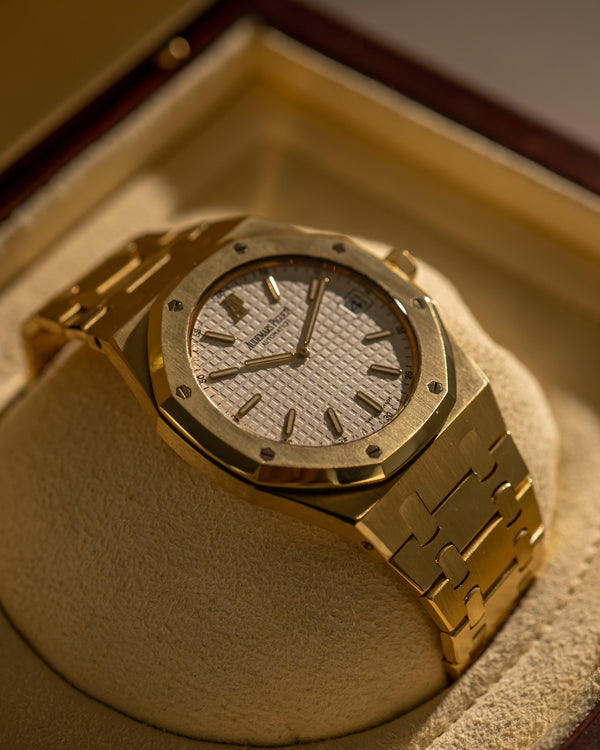 Audemars Piguet Royal Oak 15202BA "125th Anniversary Edition" - Full Set (2000)