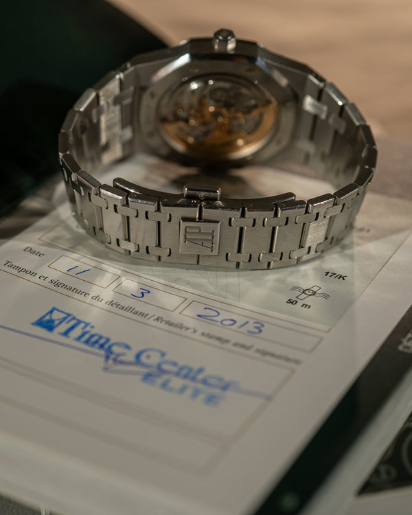 Audemars Piguet Royal Oak 15202ST – “Jumbo” – With Papers & Travel Box (2013)