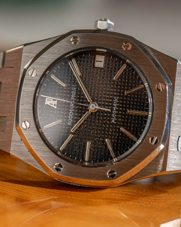 Audemars Piguet Watch Royal Oak 4100ST - Black Tapisserie Dial - Watch Only