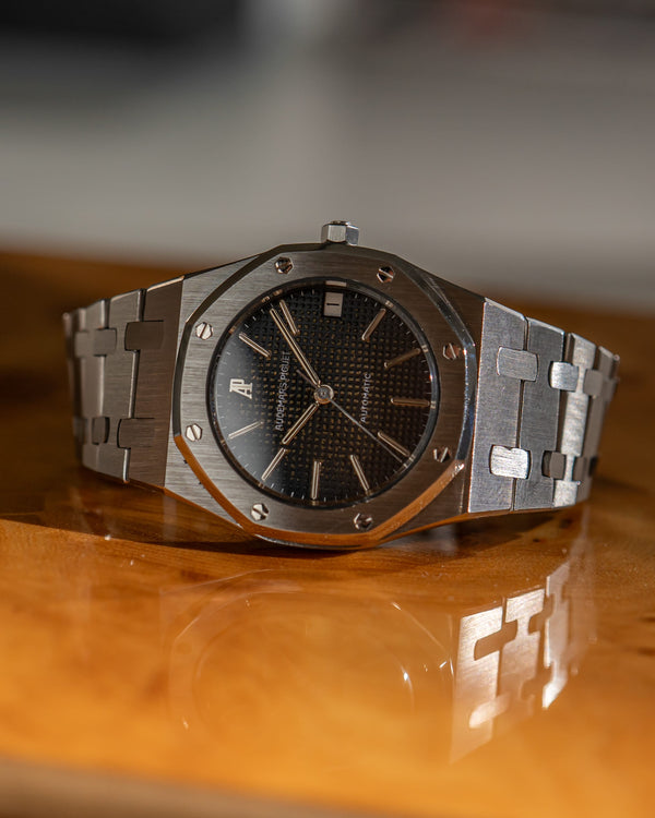 Audemars Piguet Watch Royal Oak 4100ST - Black Tapisserie Dial - Watch Only