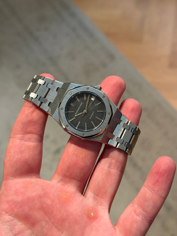 Audemars Piguet Watch Royal Oak 4100ST - Black Tapisserie Dial - Watch Only