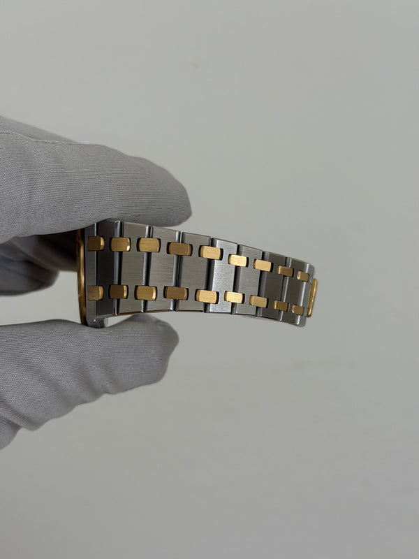 Audemars Piguet Watch Royal Oak 56175SA - Steel & Yellow Gold - Grey Petite Tapisserie Dial - Watch Only - 1990s
