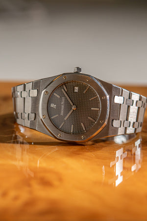 Audemars Piguet Watch Royal Oak 56175ST - 33mm Grey Petite Tapisserie - Watch Only - 1990s
