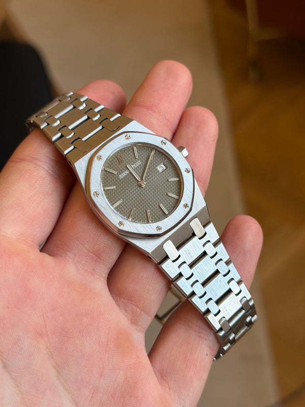 Audemars Piguet Watch Royal Oak 56175ST - 33mm Grey Petite Tapisserie - Watch Only - 1990s