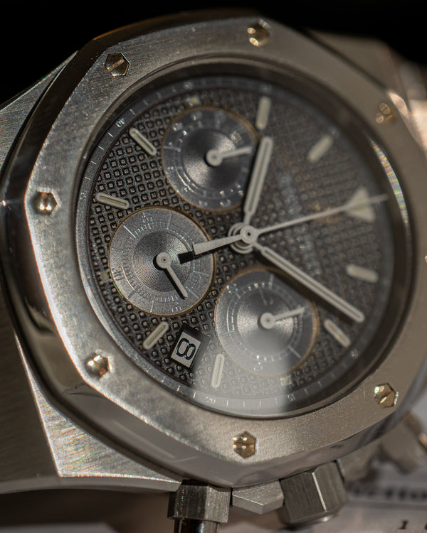 Audemars Piguet Royal Oak Chronograph 25860ST – Tropical Blue Dial – Extract & AP Service (2023)