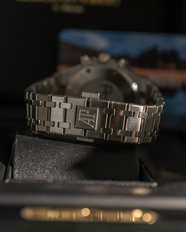 Audemars Piguet Royal Oak Chronograph 26315ST - Grey Dial - Box & Service Card - Mint Condition