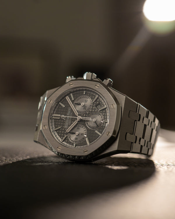 Audemars Piguet Royal Oak Chronograph 26315ST - Rhodium Dial - Watch Only