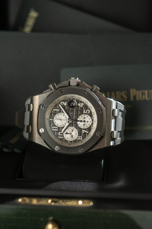Audemars Piguet Watch Royal Oak Offshore 26470IO Ghost - Grey Dial - Full Set - 2019