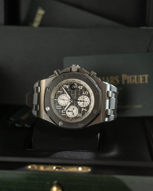 Audemars Piguet Watch Royal Oak Offshore 26470IO Ghost - Grey Dial - Full Set - 2019