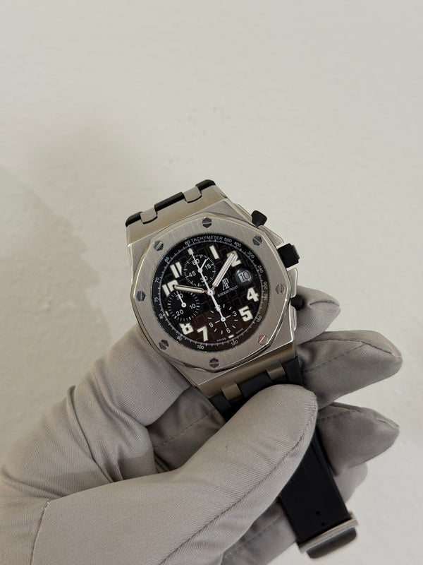 Audemars Piguet Watch Royal Oak Offshore Chronograph 26170ST - Black Themes - Watch Only
