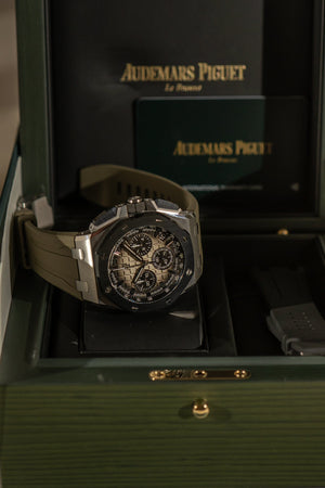 Audemars Piguet Royal Oak Offshore Chronograph 26420SO – Full Set 2025 (AP Coverage Until 2030)