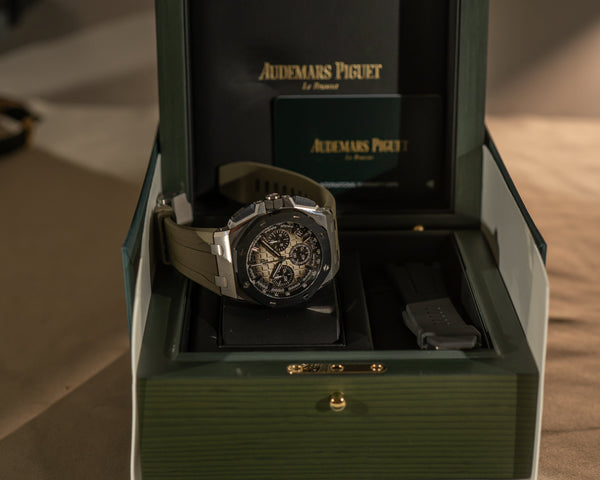 Audemars Piguet Royal Oak Offshore Chronograph 26420SO – Full Set 2025 (AP Coverage Until 2030)