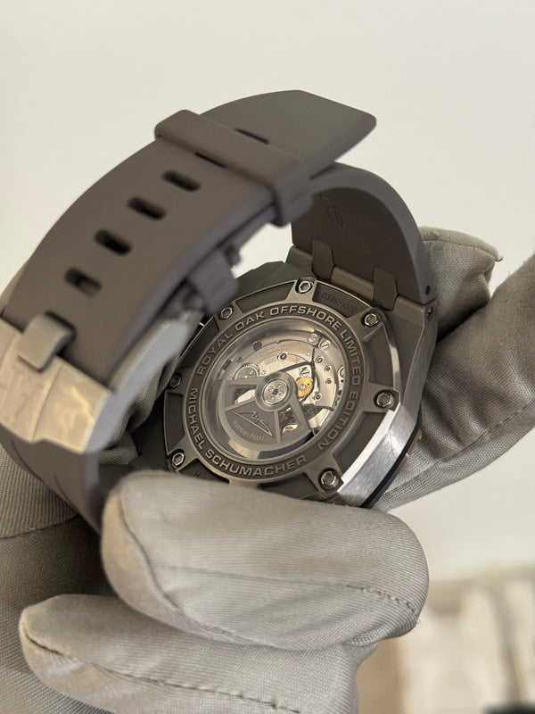 Audemars Piguet Watch Royal Oak Offshore Chronograph Michael Schumacher 26568IM - Titanium - Watch Only - 2012