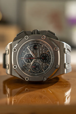 Audemars Piguet Watch Royal Oak Offshore Chronograph Michael Schumacher 26568IM - Titanium - Watch Only - 2012