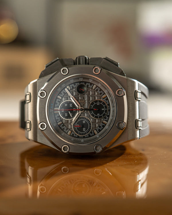 Audemars Piguet Watch Royal Oak Offshore Chronograph Michael Schumacher 26568IM - Titanium - Watch Only - 2012