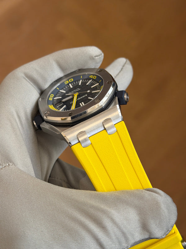 Audemars Piguet Royal Oak Offshore Diver 15710ST.OO.A027CA.01 - Blue Dial - Full Set (2017)