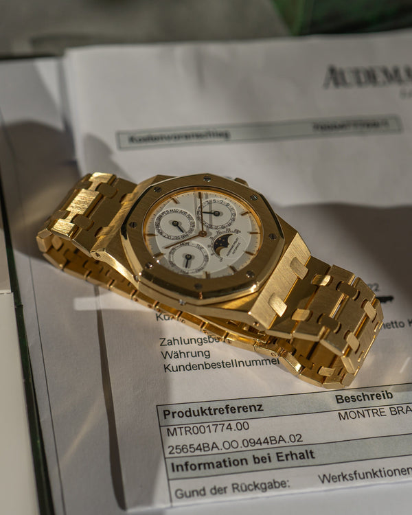 Audemars Piguet Royal Oak Perpetual Calendar 25654BA – Collectors Set (1993)