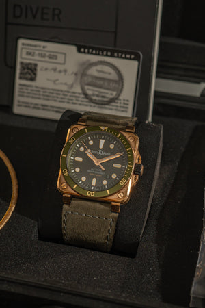 Bell & Ross BR 03-92 Diver Bronze BR03-92-DIV-B - Full Set (2019)