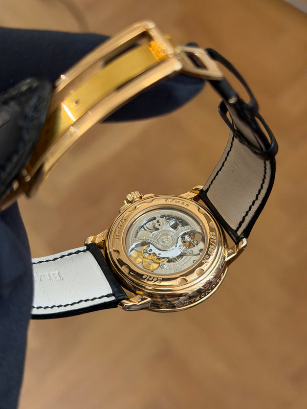 Blancpain Watch Blancpain Léman Tourbillon Semainier Grande Date 2925-3630-53B - Red Gold Limited Edition - Full Set - 2008