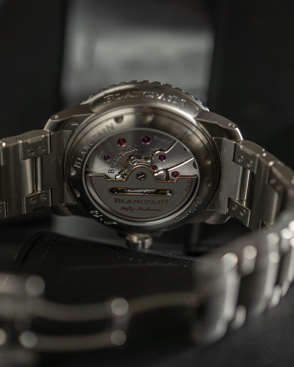 Blancpain Fifty Fathoms Automatique 5010-12B30-98S - Titanium - Full Set (2025)