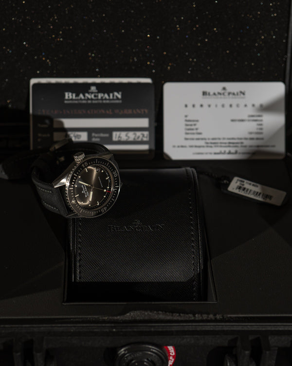 Blancpain Fifty Fathoms Bathyscaphe 38 5110B-1110-B52A – Full Set (2024)