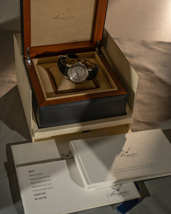 Breguet Marine Big Date 5817ST/12/5V8 – Full Set