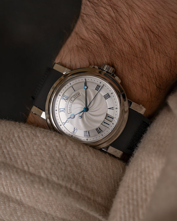 Breguet Marine Big Date 5817ST/12/5V8 – Full Set
