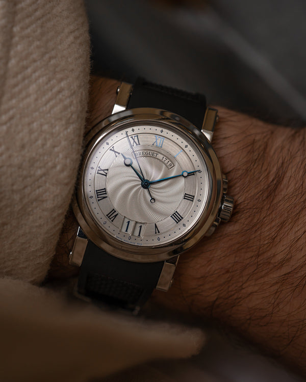 Breguet Marine Big Date 5817ST/12/5V8 – Full Set