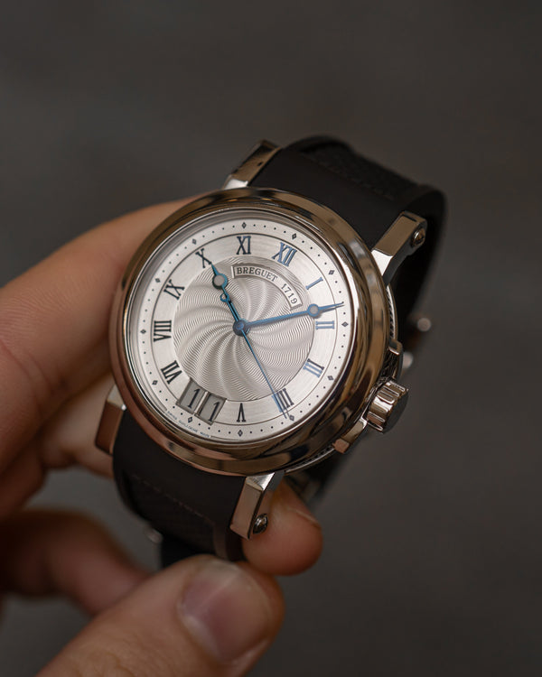 Breguet Marine Big Date 5817ST/12/5V8 – Full Set