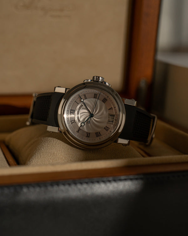 Breguet Marine Big Date 5817ST/12/5V8 – Full Set