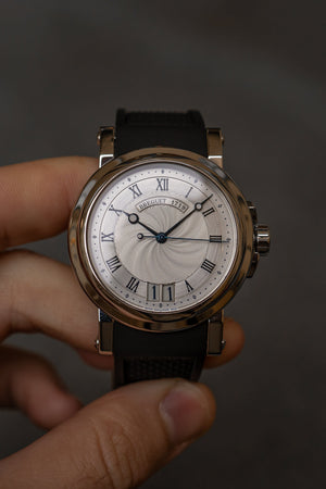 Breguet Marine Big Date 5817ST/12/5V8 – Full Set